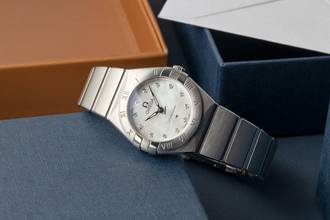 Thumbnail von Omega Constellation Ladies Stahl Diamonds MOP Dial Quarz Damen Ref.131.10.25.60.55.001