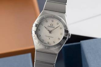 Thumbnail von Omega Constellation Ladies Stahl Diamonds MOP Dial Quarz Damen Ref.131.10.25.60.55.001