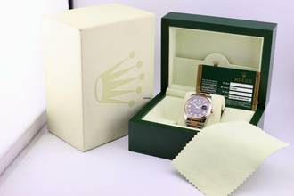 Thumbnail von Rolex Datejust 36 36MM - Rolesor Everose - Black Arabic Dial - Roulette Date Wheel 116201 2012