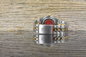 Thumbnail von Tudor Prince Date 74033 NOS / UNGETRAGEN Silver Linen Diamond Dial - 2001