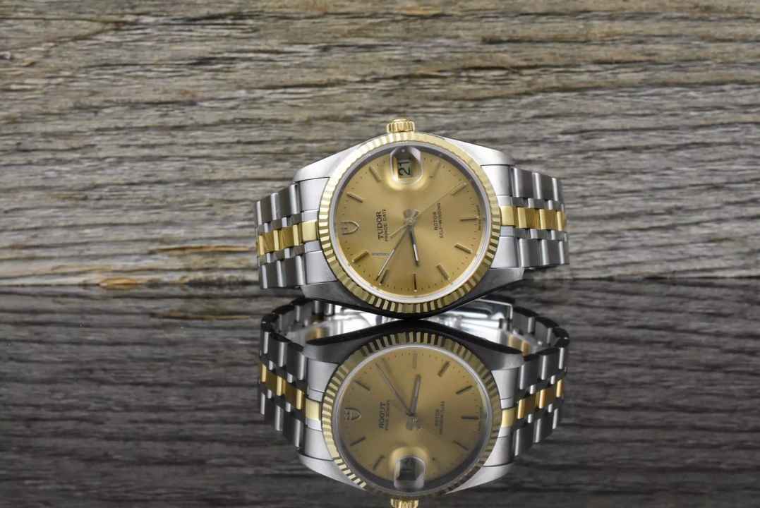  Tudor Prince Date 74033 NEU / UNGETRAGEN Gold Dial - Full Set 2021 