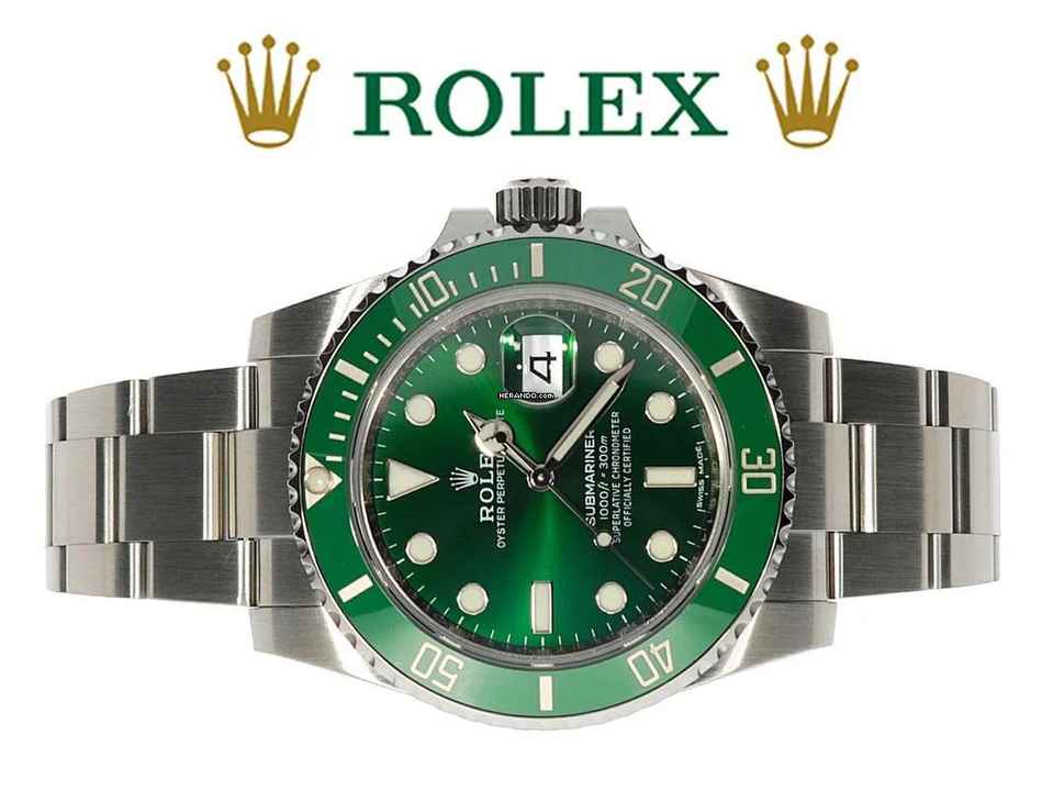  Rolex Submariner Date LC 100 - HULK 2018 - WARTUNG 2026 