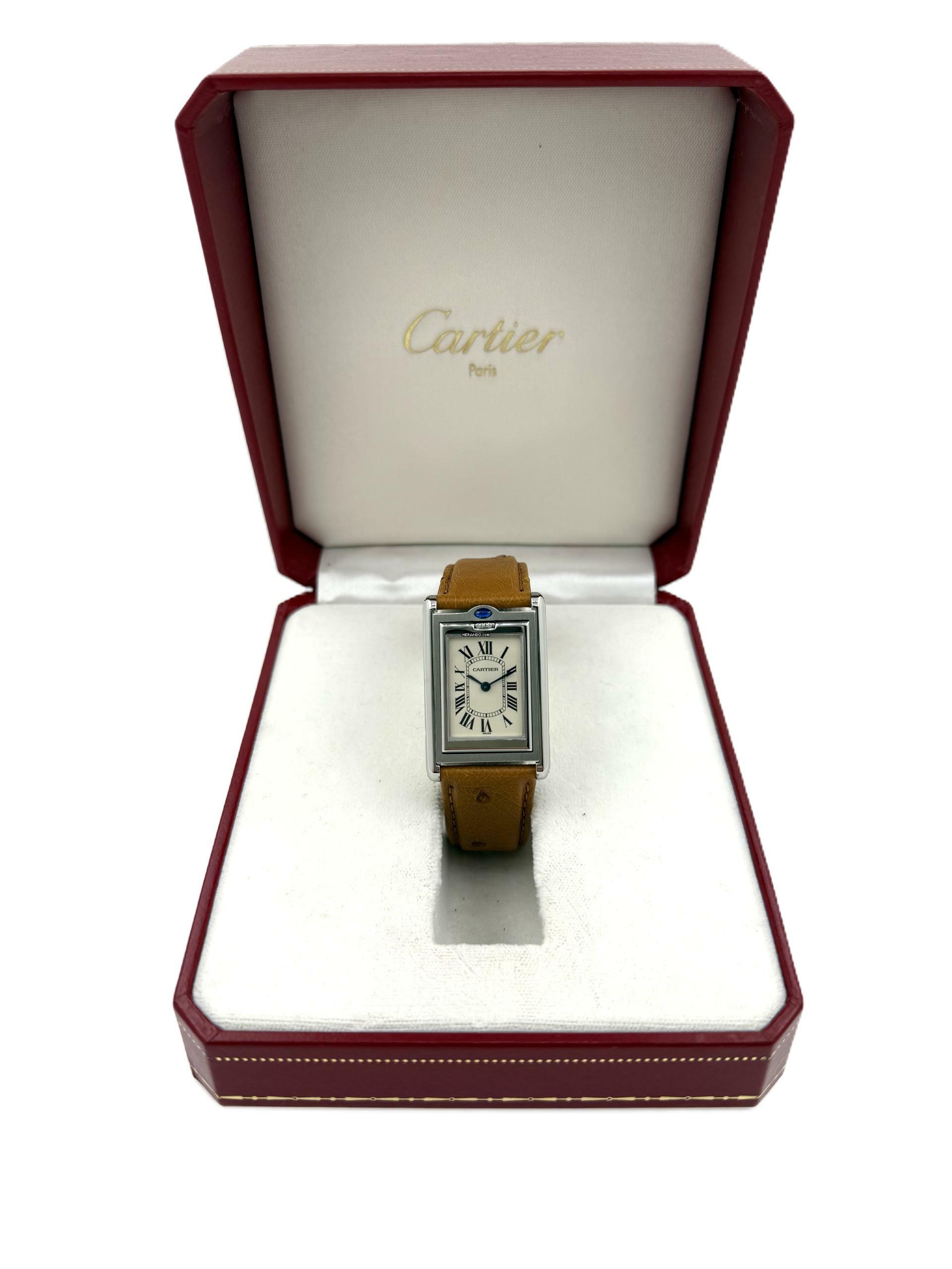 Thumbnail von Cartier Tank Basculante 2405 Serviced by Cartier Warranty