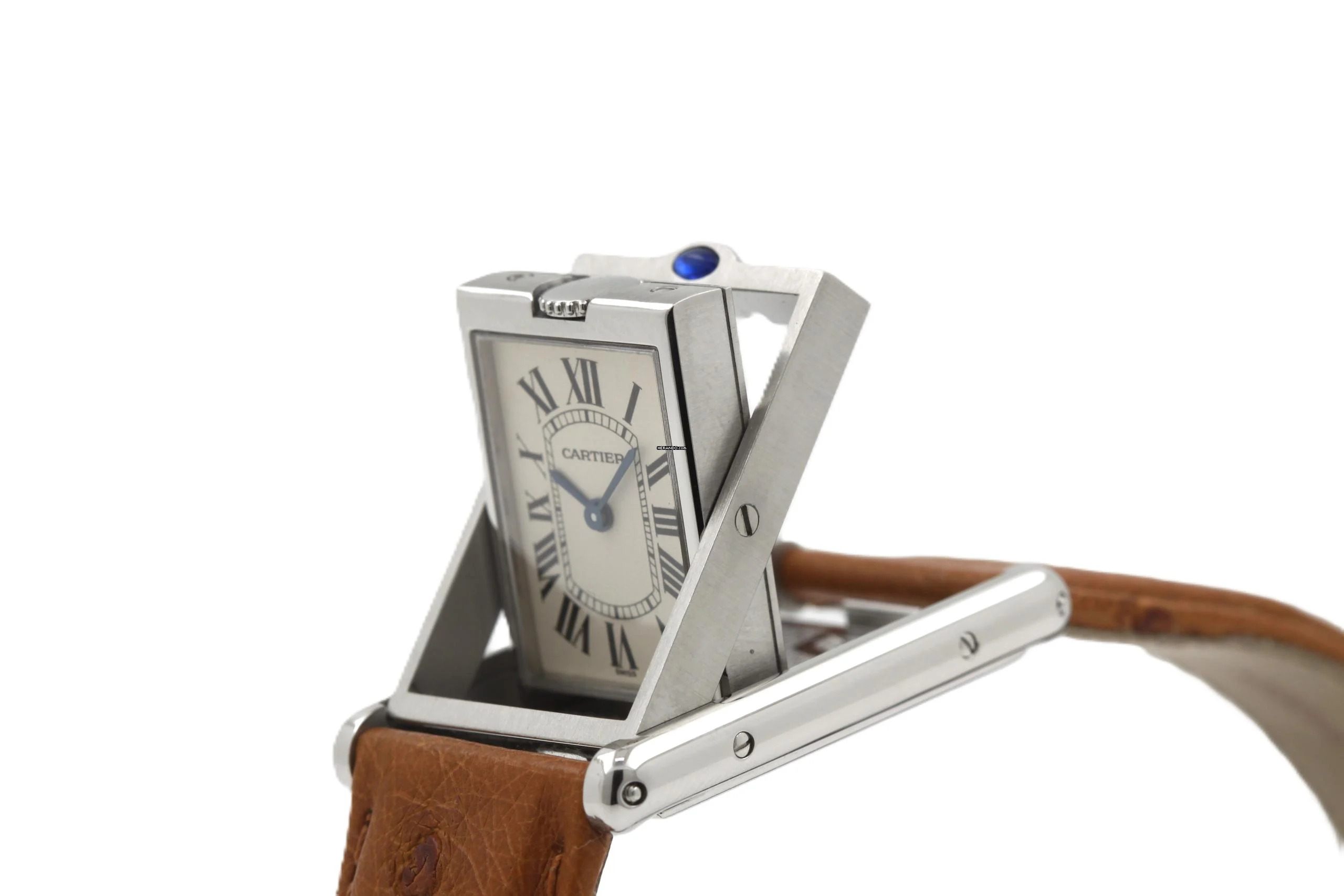 Thumbnail von Cartier Tank Basculante 2405 Serviced by Cartier Warranty