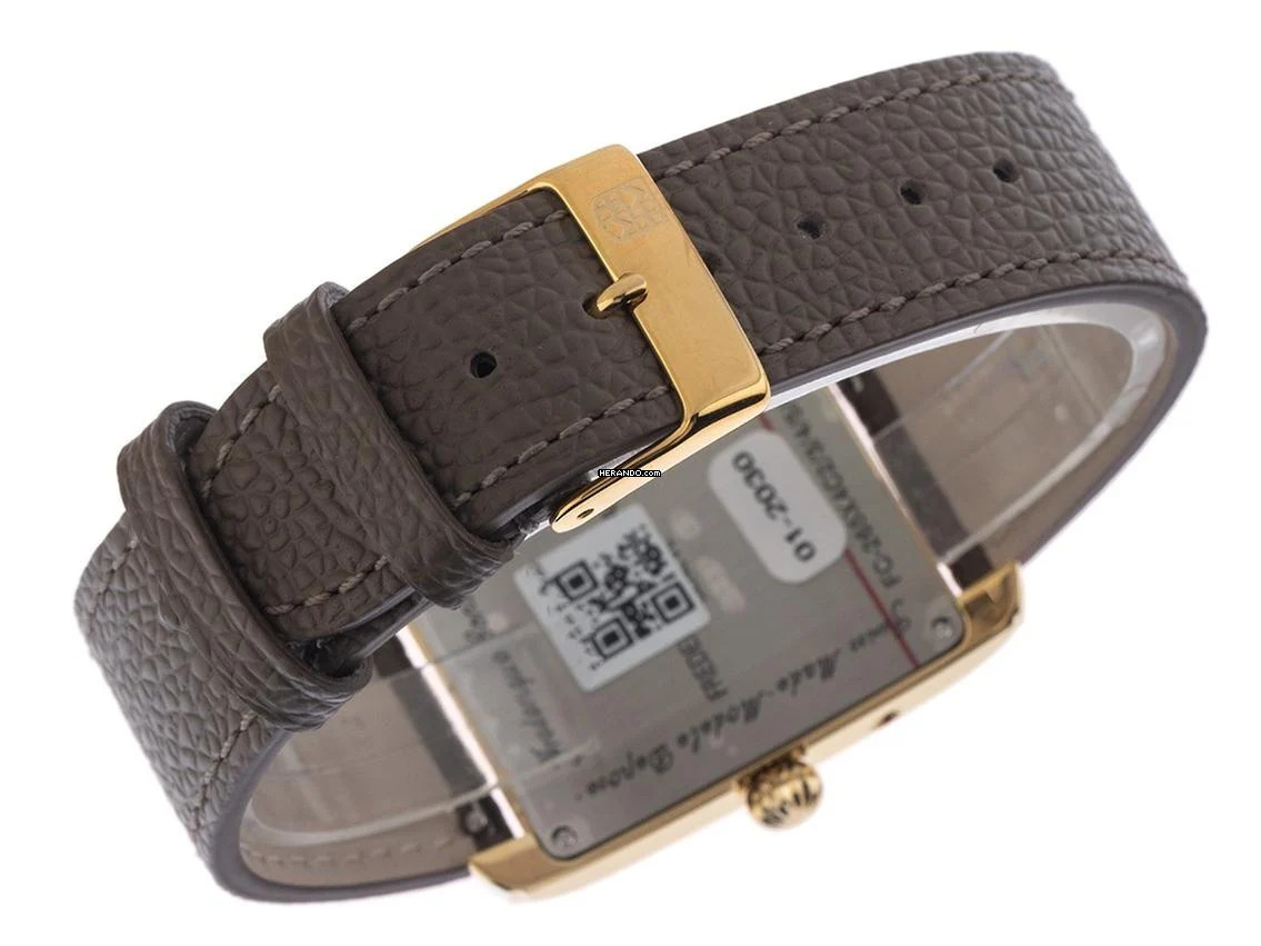 Thumbnail von Frederique Constant Classics Carree Ref.FC-265S4C5 Full Set Neu Classics Carree Vollkalender Mondphase