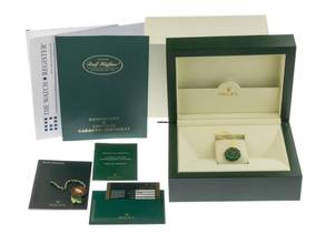 Thumbnail von Rolex Datejust II Wimbledon Ref.116333 2010 Full Set wie Neu Vintage Datejust II