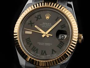 Thumbnail von Rolex Datejust II Wimbledon Ref.116333 2010 Full Set wie Neu Vintage Datejust II