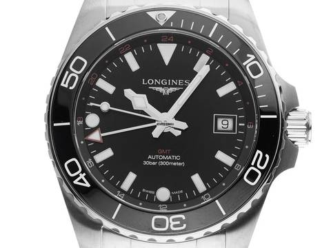  Longines HydroConquest GMT Ref.L3.790.4.56.6 2025 Full Set Ungetragen Hydroconquest GMT 