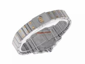 Thumbnail von Cartier Santos Galbée PM Mondphase Ref.119902 1990 Full Set sehr gut Vintage Santos PM kleines Modell Mondphase