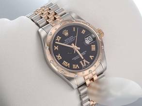 Thumbnail von Rolex Datejust 31 Medium 31mm 178341 2014 Stahl Rosegold 750 Diamanten Stainless Steel 18kt Rose Gold Jubilé-band Chronometer Oyster
