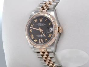 Thumbnail von Rolex Datejust 31 Medium 31mm 178341 2014 Stahl Rosegold 750 Diamanten Stainless Steel 18kt Rose Gold Jubilé-band Chronometer Oyster
