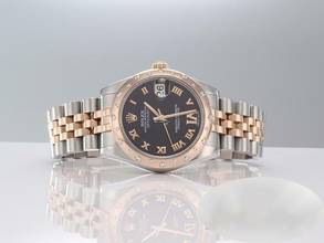 Thumbnail von Rolex Datejust 31 Medium 31mm 178341 2014 Stahl Rosegold 750 Diamanten Stainless Steel 18kt Rose Gold Jubilé-band Chronometer Oyster
