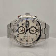 Thumbnail von TAG Heuer Carrera Calibre 16 White Dial Full Steel 43mm Automatic Complete