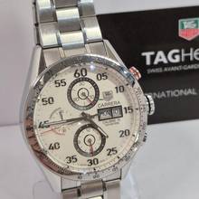 Thumbnail von TAG Heuer Carrera Calibre 16 White Dial Full Steel 43mm Automatic Complete