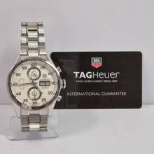 Thumbnail von TAG Heuer Carrera Calibre 16 White Dial Full Steel 43mm Automatic Complete