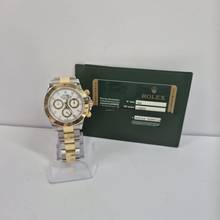 Thumbnail von Rolex Daytona Ouro & Aço White Dial 40mm Automático Completo