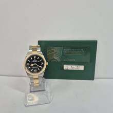Thumbnail von Rolex Explorer 36mm Ouro & Aço Automático Completo