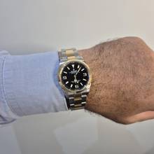 Thumbnail von Rolex Explorer 36mm Ouro & Aço Automático Completo