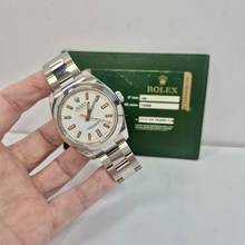 Thumbnail von Rolex Milgauss White Dial 40mm Automático Completo