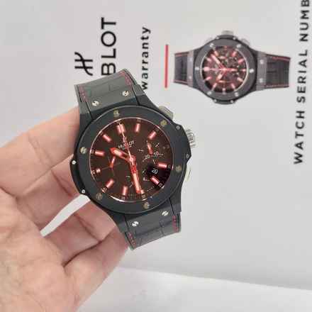  Hublot Big Bang 44 mm Red Magic Vendome Colection Cerâmica 44mm Completo 