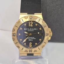 Thumbnail von Bulgari Diagono Scuba Diver Ouro 38mm Automático Completo