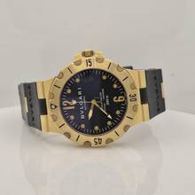 Thumbnail von Bulgari Diagono Scuba Diver Ouro 38mm Automático Completo