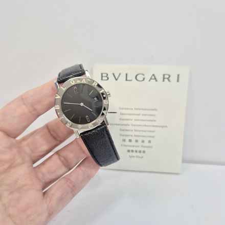  Bulgari Bulgari BB33 Aço 33mm Quatz Completo 