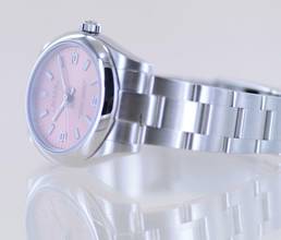 Thumbnail von Rolex Oyster Perpetual 31 rehaut 31mm Oysterband 177200 rosé Dial No Date LC100 B+P