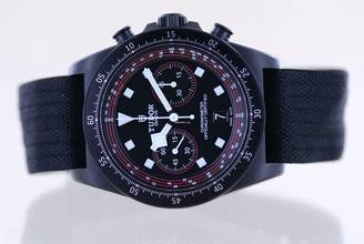 Thumbnail von Tudor Pelagos FXD II Chrono Carbon Cycling Edition B+P Sportler Textilband