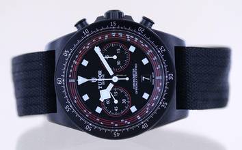Thumbnail von Tudor Pelagos FXD II Chrono Carbon Cycling Edition B+P Sportler Textilband