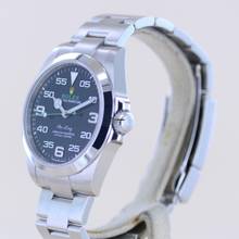 Thumbnail von Rolex Air King Oyster Perpetual Air-King black Dial Green 40mm 126900 Top B+P