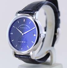 Thumbnail von A. Lange & Söhne Saxonia Grande Saxonia Automatik 18K Weißgold Dornschließe Traumuhr 40mm Glasboden