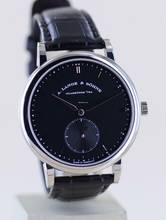 Thumbnail von A. Lange & Söhne Saxonia Grande Saxonia Automatik 18K Weißgold Dornschließe Traumuhr 40mm Glasboden