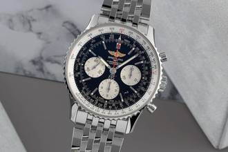 Thumbnail von Breitling Navitimer 01 Automatik Edelstahl Ref. AB012012/BB01 B&P