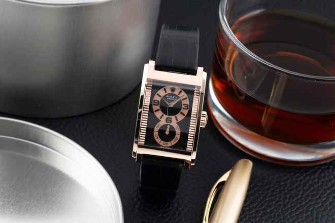  Rolex Cellini Prince 18K (0,750) Rotgold Handaufzug Gold Ref. 5442/5 LC 100 B&P 