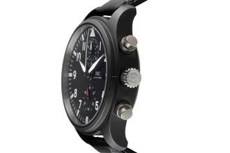 Thumbnail von IWC Fliegeruhr Chronograph Top Gun Pilot Top Gun Ceramic Automatik Herrenuhr Ref. IW389001 B&P
