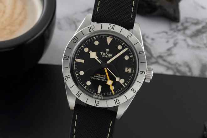  Tudor Black Bay Pro Edelstahl Automatik Herrenuhr Ref. 79470-0003 B&P 