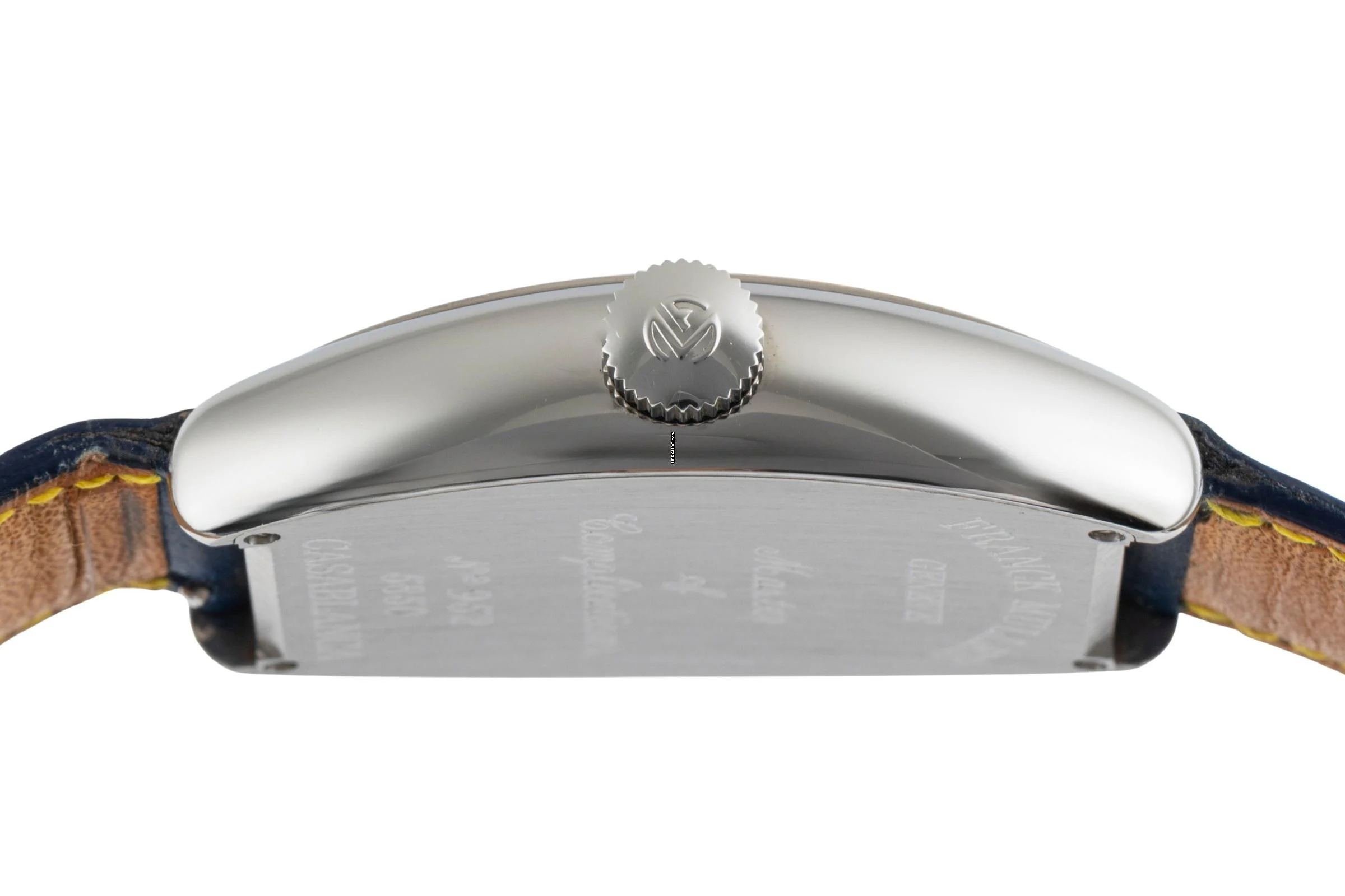 Thumbnail von Franck Muller Casablanca Stahl Yellow Dial Automatik Herrenuhr Ref. 5850