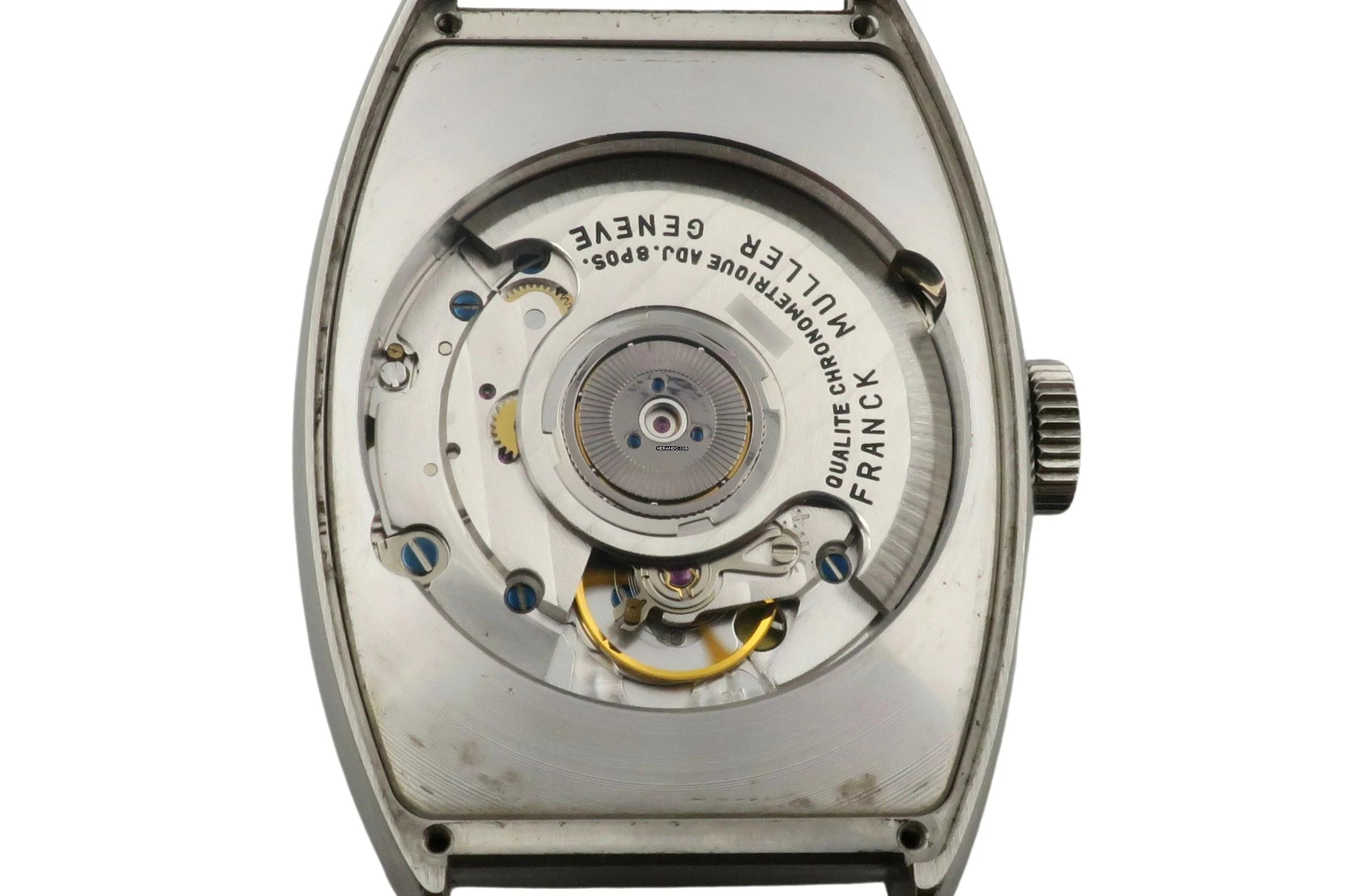 Thumbnail von Franck Muller Casablanca Stahl Yellow Dial Automatik Herrenuhr Ref. 5850