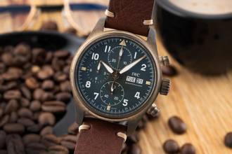 Thumbnail von IWC Fliegeruhr Spitfire Chronograph Fliegerchronograph Spitfire Chronograph Bronze Ref. IW387902
