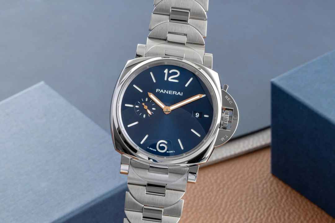  Panerai Luminor Due 42MM Automatik Herrenuhr Ref. PAM01124 B&P 2024 