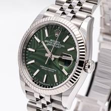 Thumbnail von Rolex Datejust 36 Green Palm Jubilee – 126234 –NEW & Unworn – 02/2023 Full Set