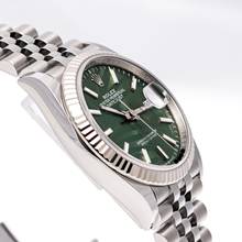 Thumbnail von Rolex Datejust 36 Green Palm Jubilee – 126234 –NEW & Unworn – 02/2023 Full Set