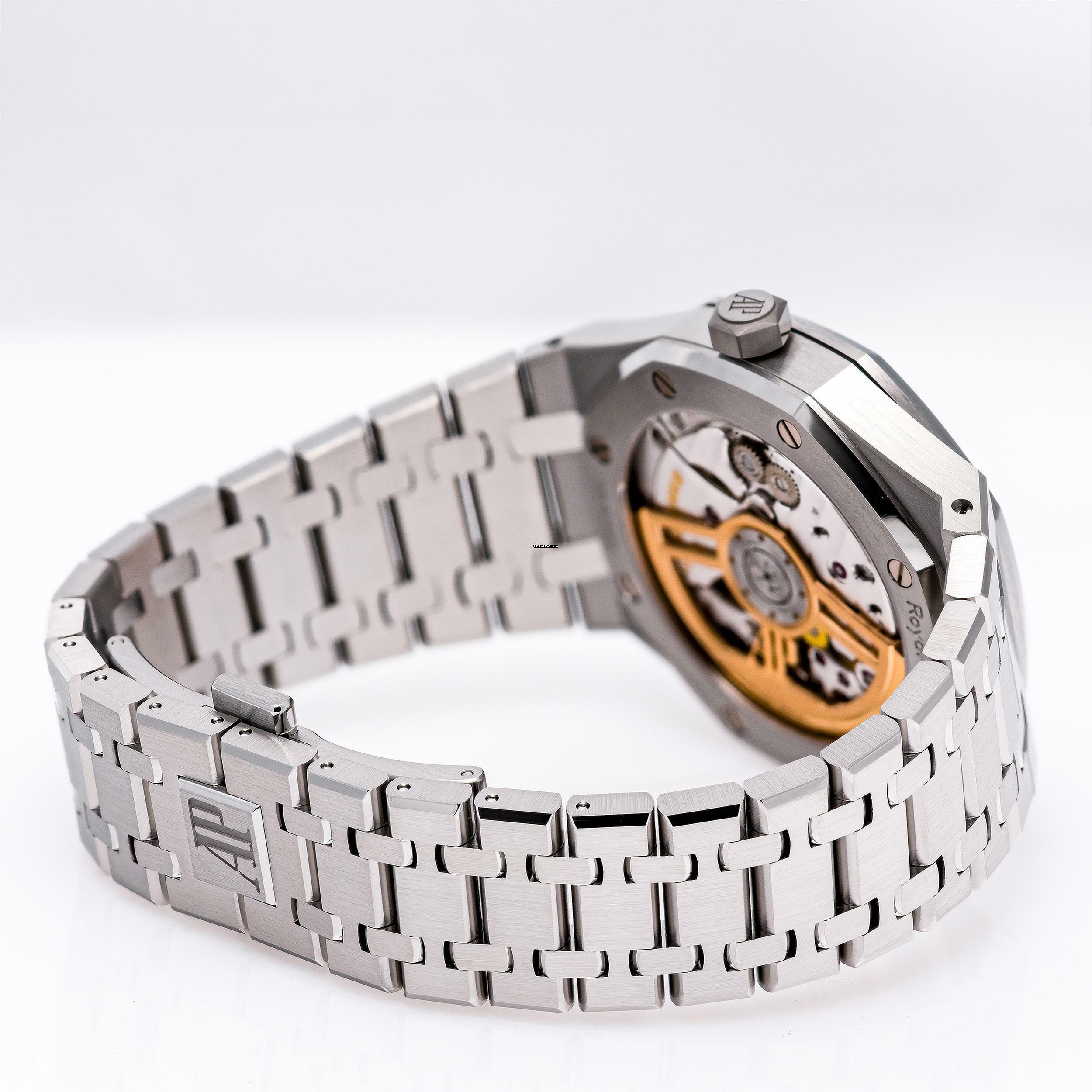 Thumbnail von Audemars Piguet Royal Oak Steel 41 Blue – 15500ST.OO.1220ST.01 – like NEW – 09/2022 Full Set