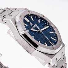 Thumbnail von Audemars Piguet Royal Oak Steel 41 Blue – 15500ST.OO.1220ST.01 – like NEW – 09/2022 Full Set