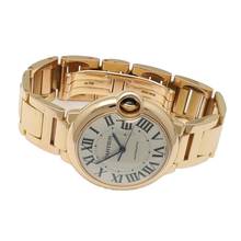 Thumbnail von Cartier Ballon Bleu 36mm W69004Z2 18K. RoseGold Silver Index with original Invoice