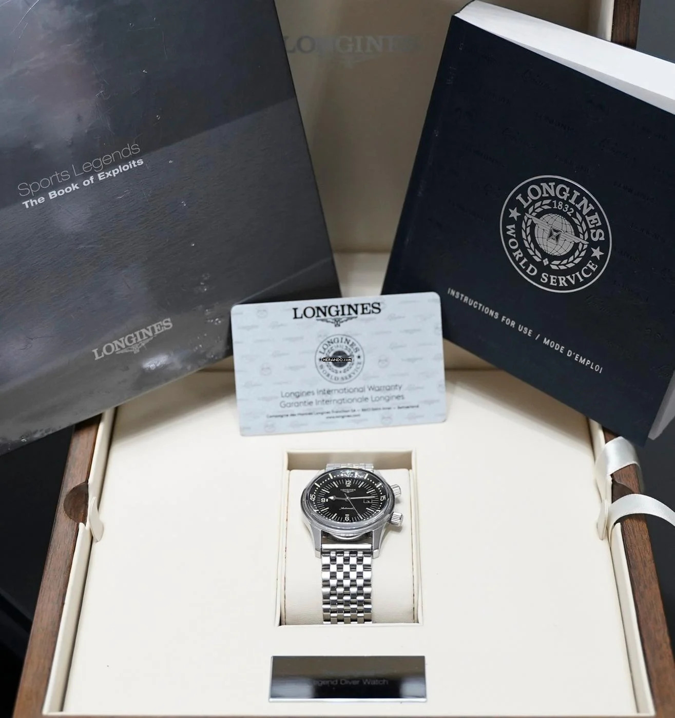 Thumbnail von Longines Legend Diver Steel Bracelet FULLSET