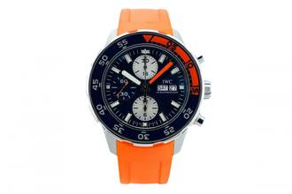 Thumbnail von IWC Aquatimer Chronograph Blue Dial - 24 Months Warranty Like New IW3767