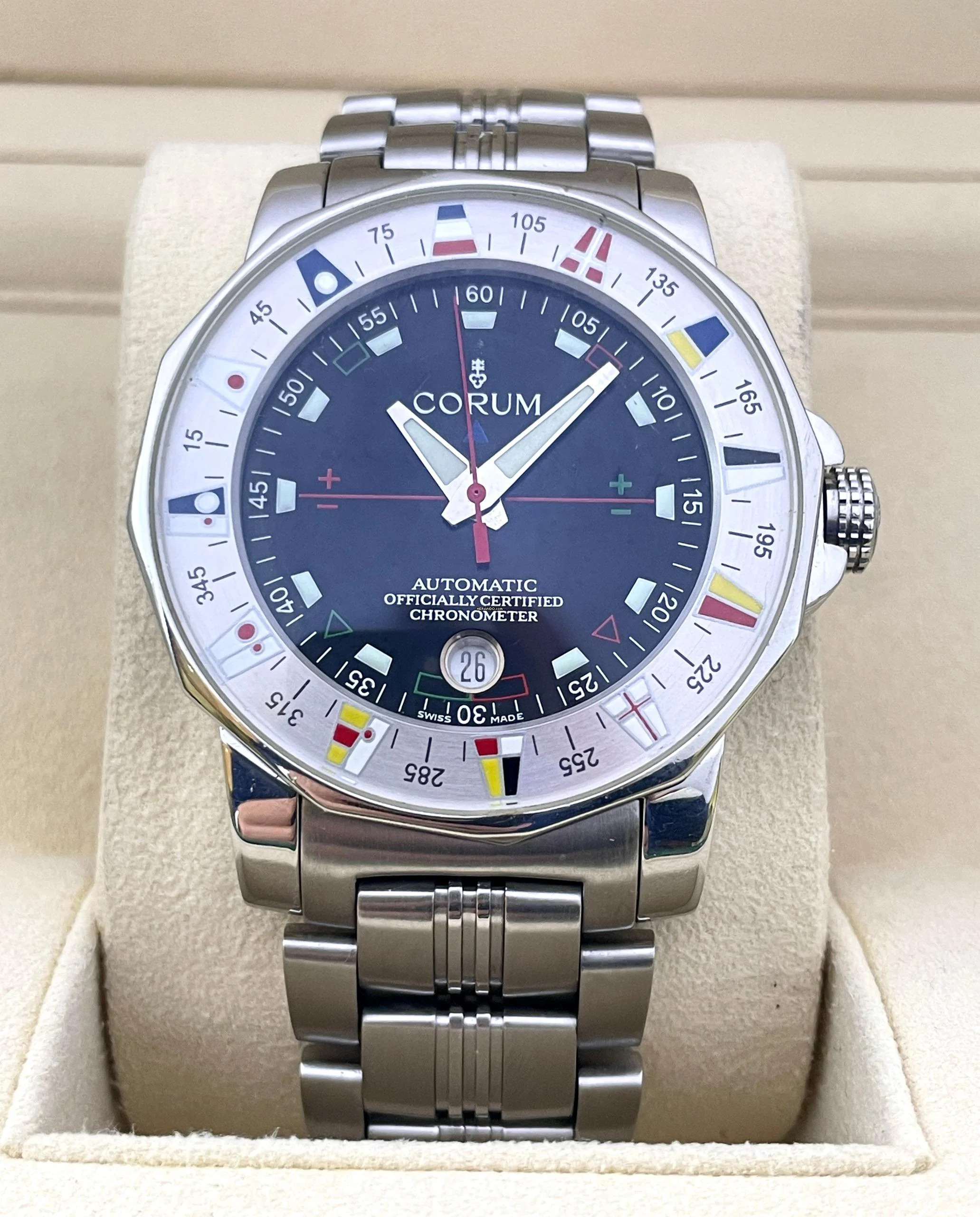 Corum Admiral's Cup Steel 44mm Regata