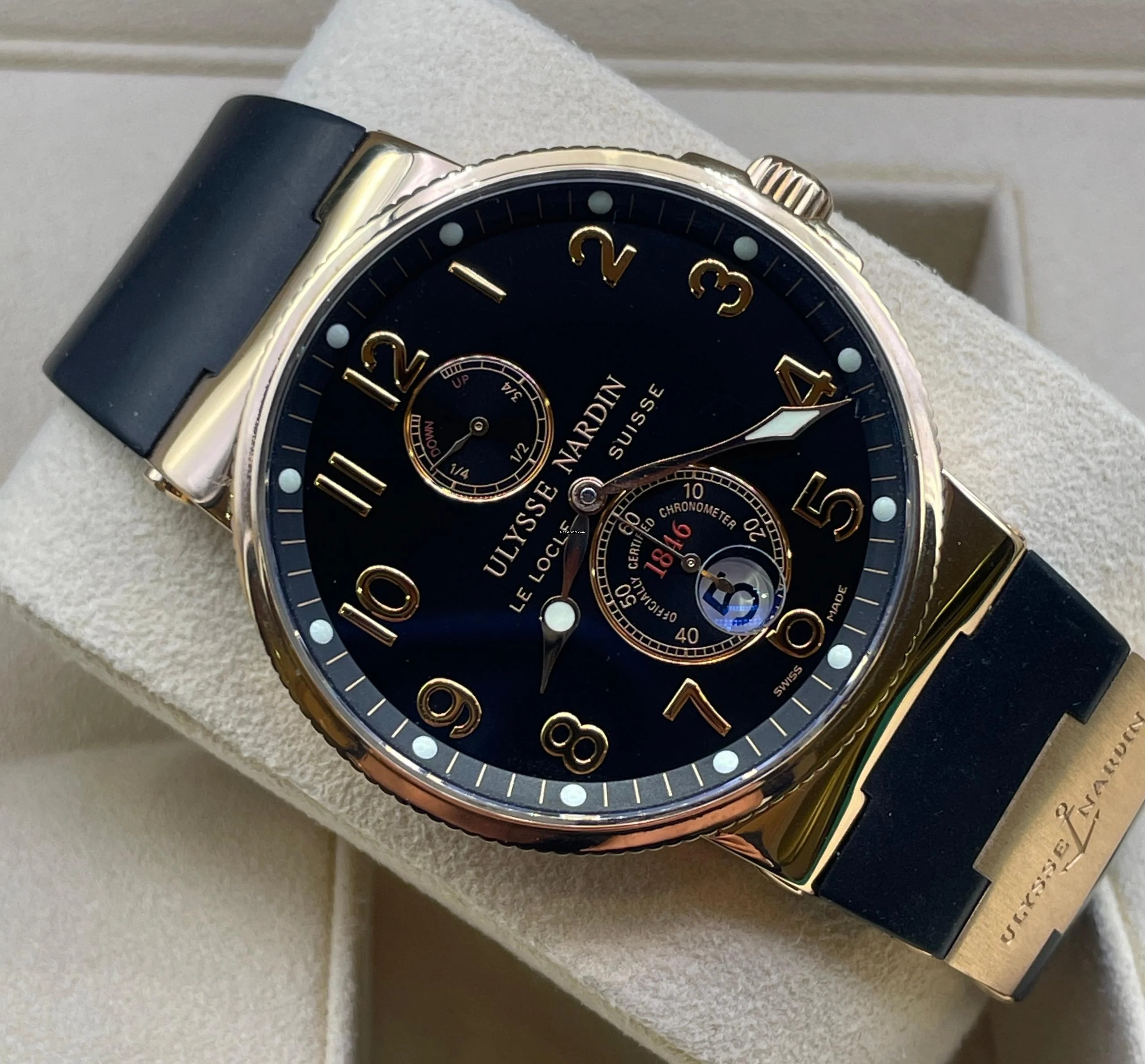 Thumbnail von Ulysse Nardin Marine Chronometer 41mm Maxi Marine Chronometer 41mm Rosegold in very nice Condition